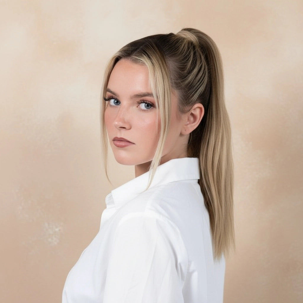 Pure Elegance White Linen-Cotton Shirt | Karee Sustainable Fashion Women Karee