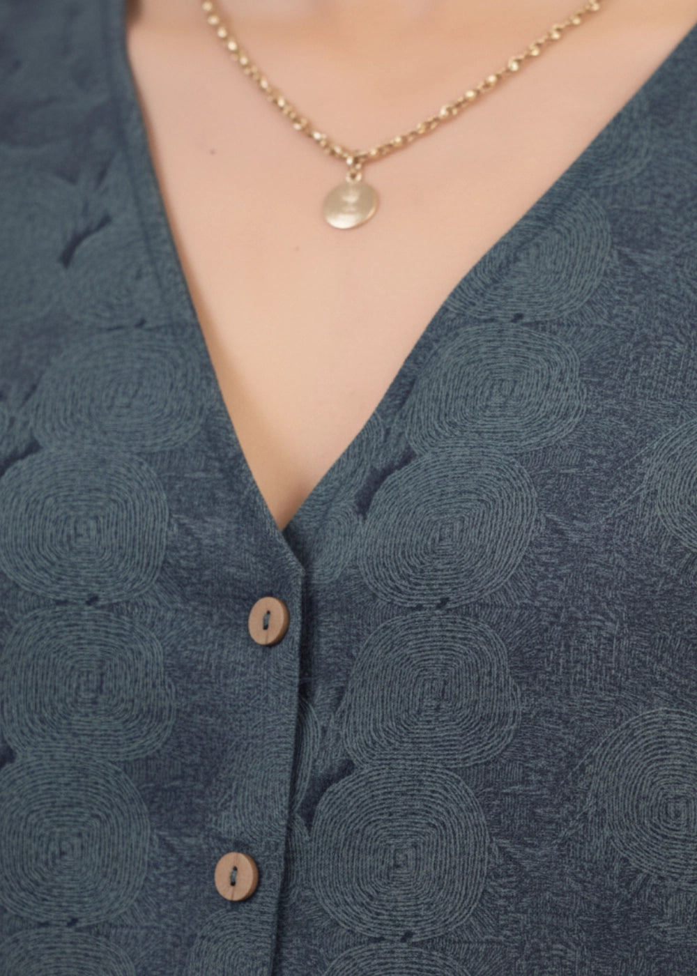 Prussian Blue Ajrakh-Inspired Cotton Jumpsuit | Limited Edition by Karee Women Karee