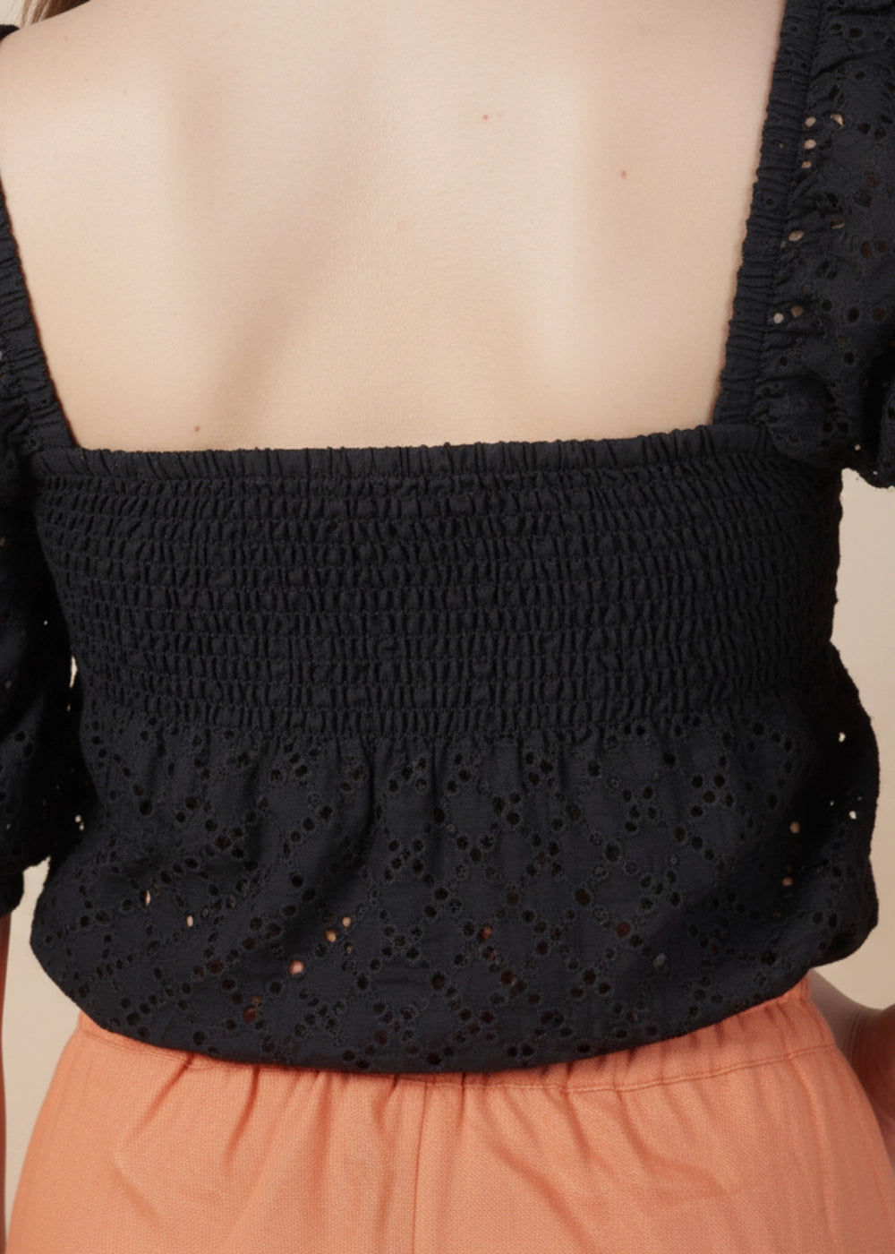 Black Lace Enchantment Blouse