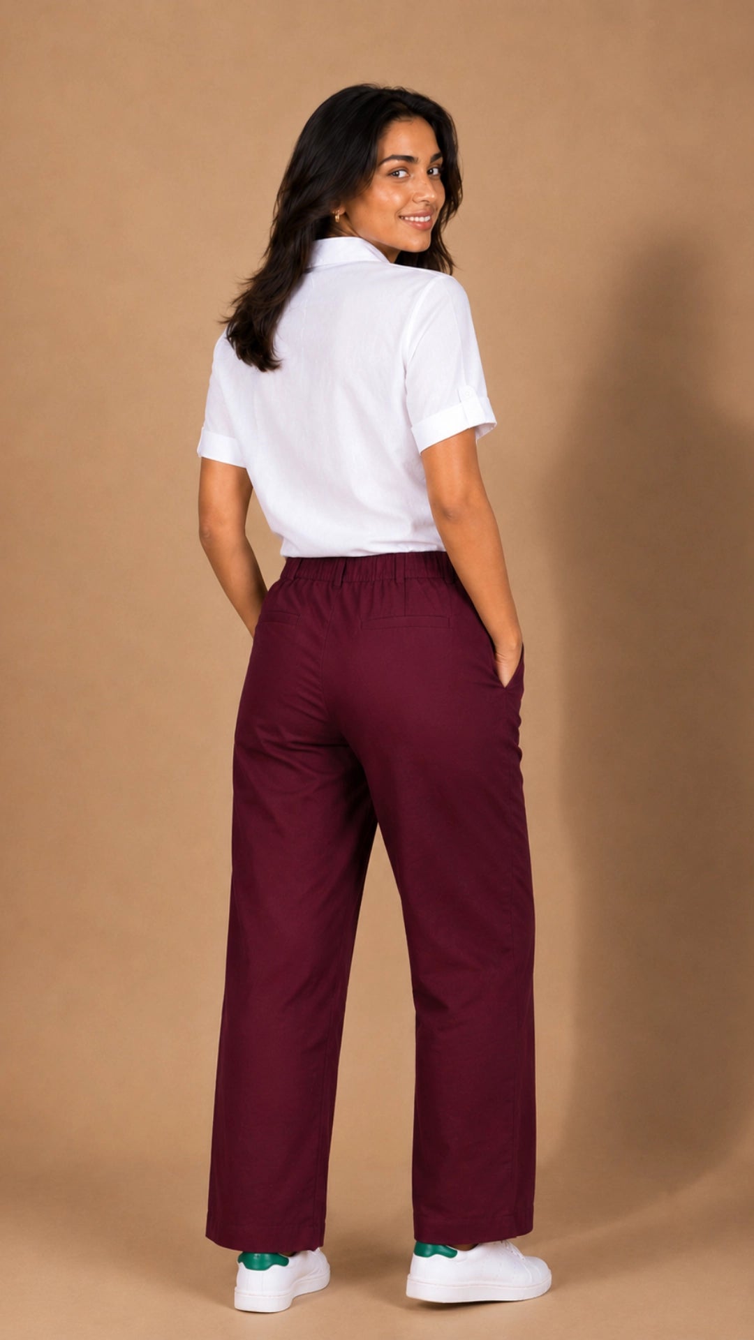 White Linen Cotton Shirt for Women — Office Wear India | Karee Women Karee