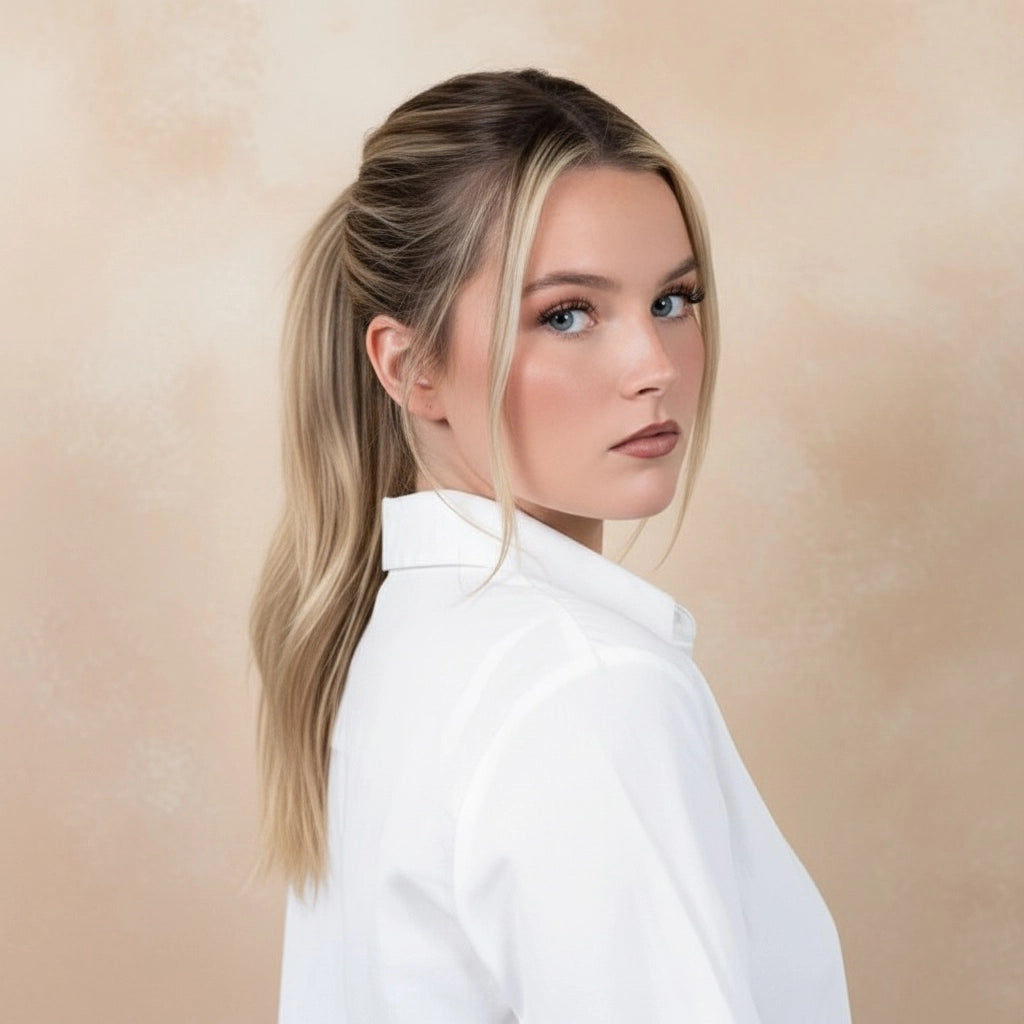 Pure Elegance White Linen-Cotton Shirt | Karee Sustainable Fashion