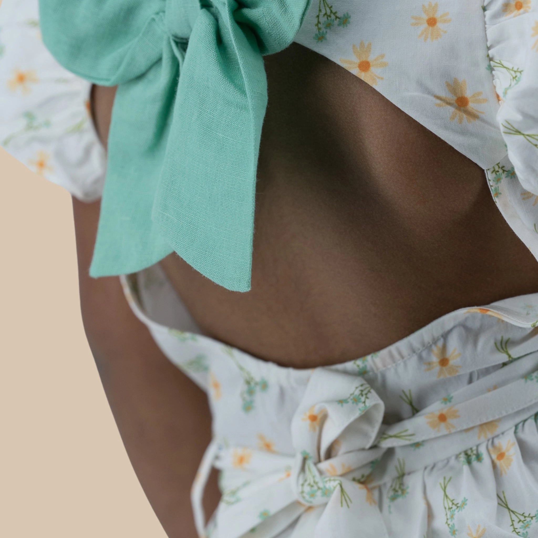 Smoked Pearl Cotton Dress for Girls | Karee Sustainable Kidswear Kids Karee