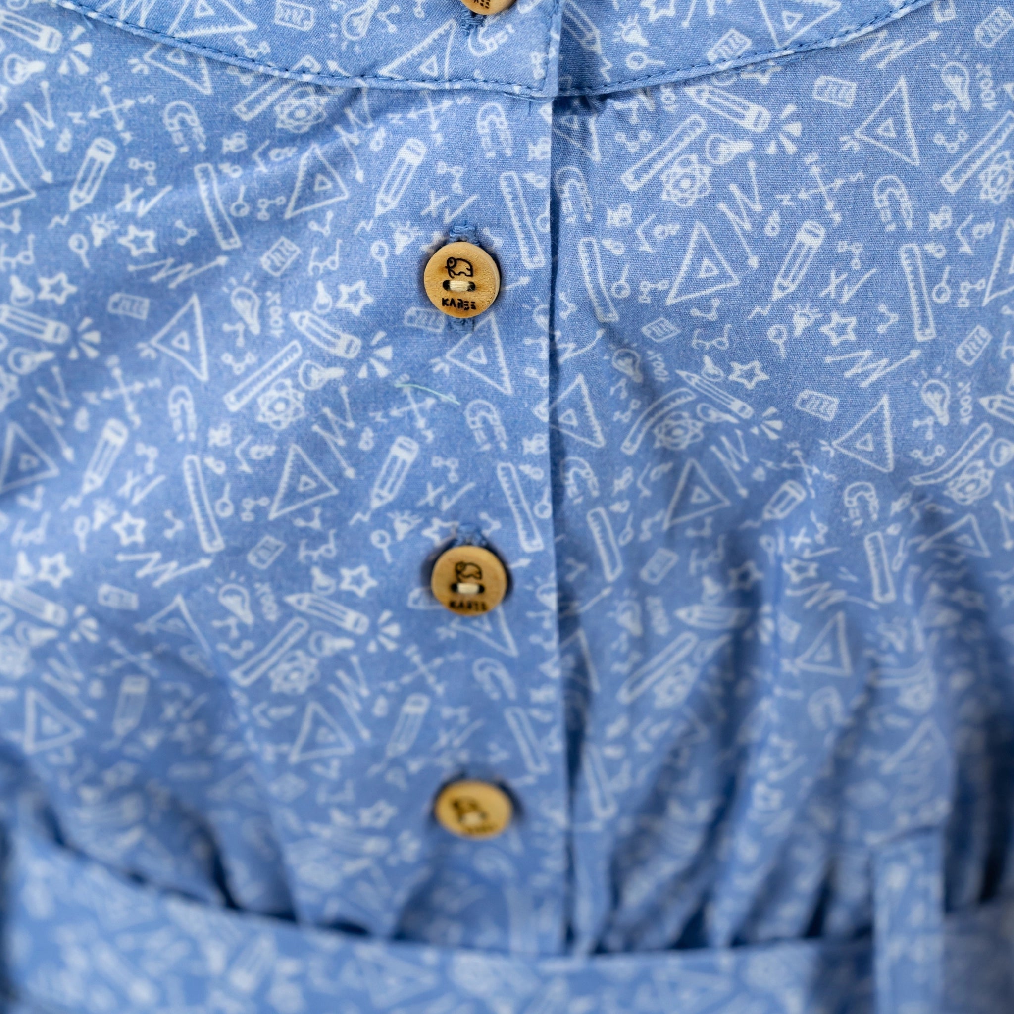 Purple Impression Cotton Jumpsuit for Girls | Karee Sustainable Kidswear Kids Karee