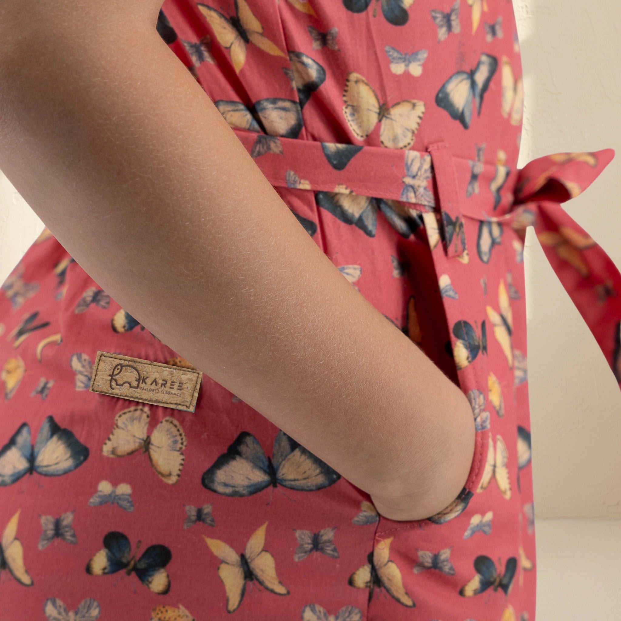 Ruby Trek Cotton Romper for Girls | Karee Sustainable Kidswear Kids Karee