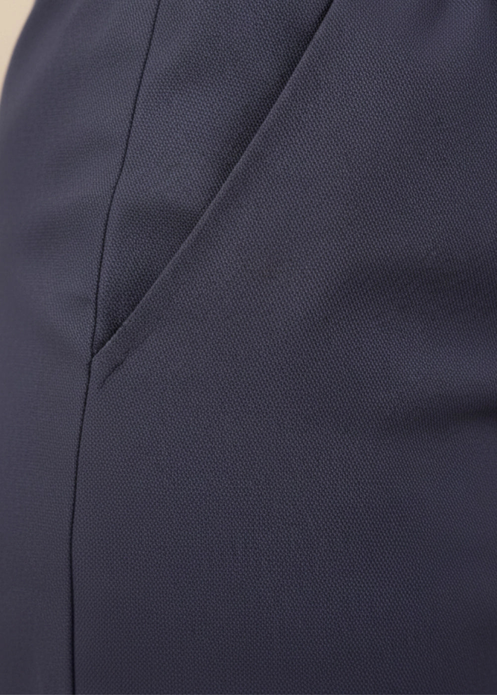 Grey Serenity Cotton Linen Trousers