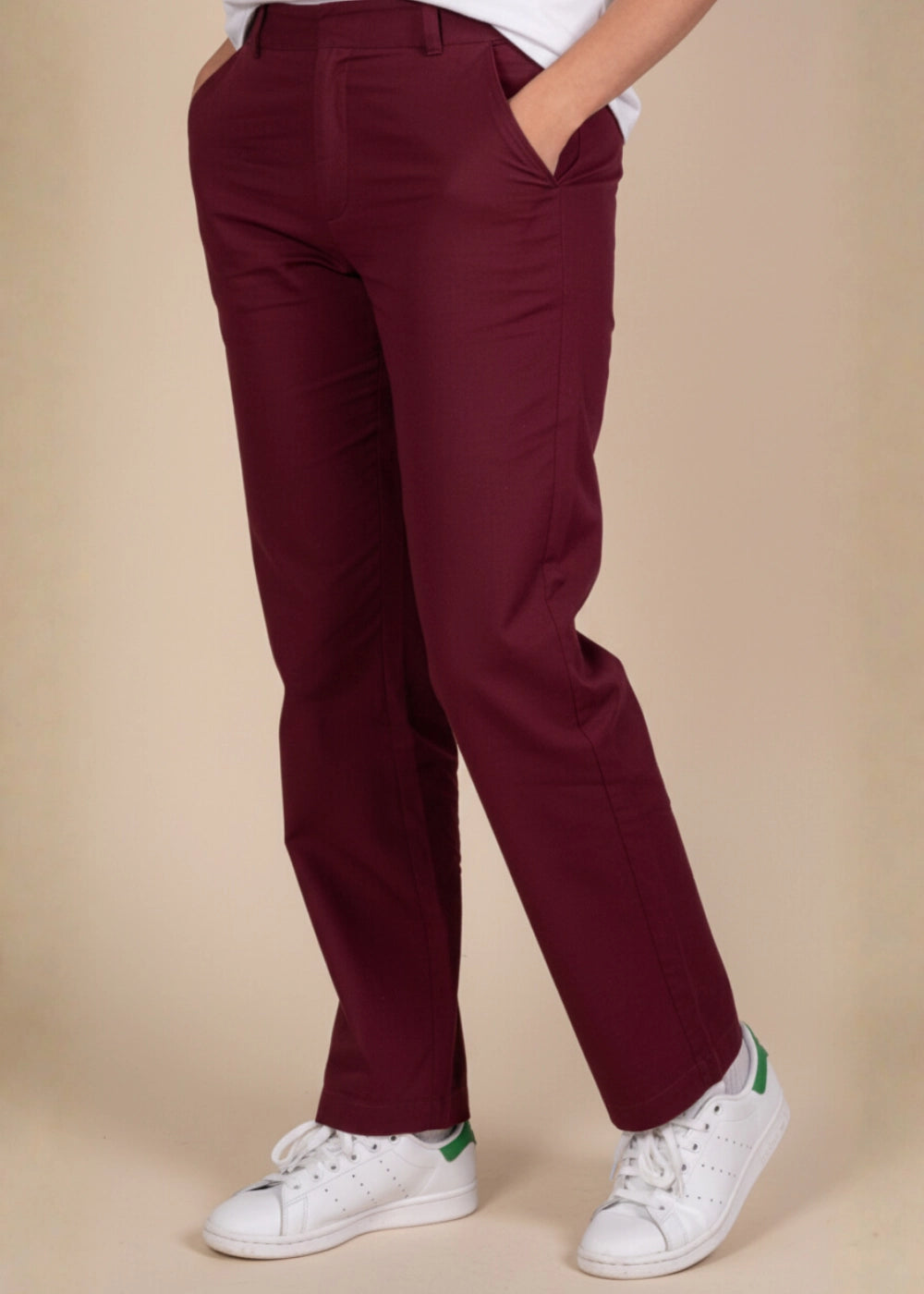 Black Rose Elegance Linen Trousers Women Karee