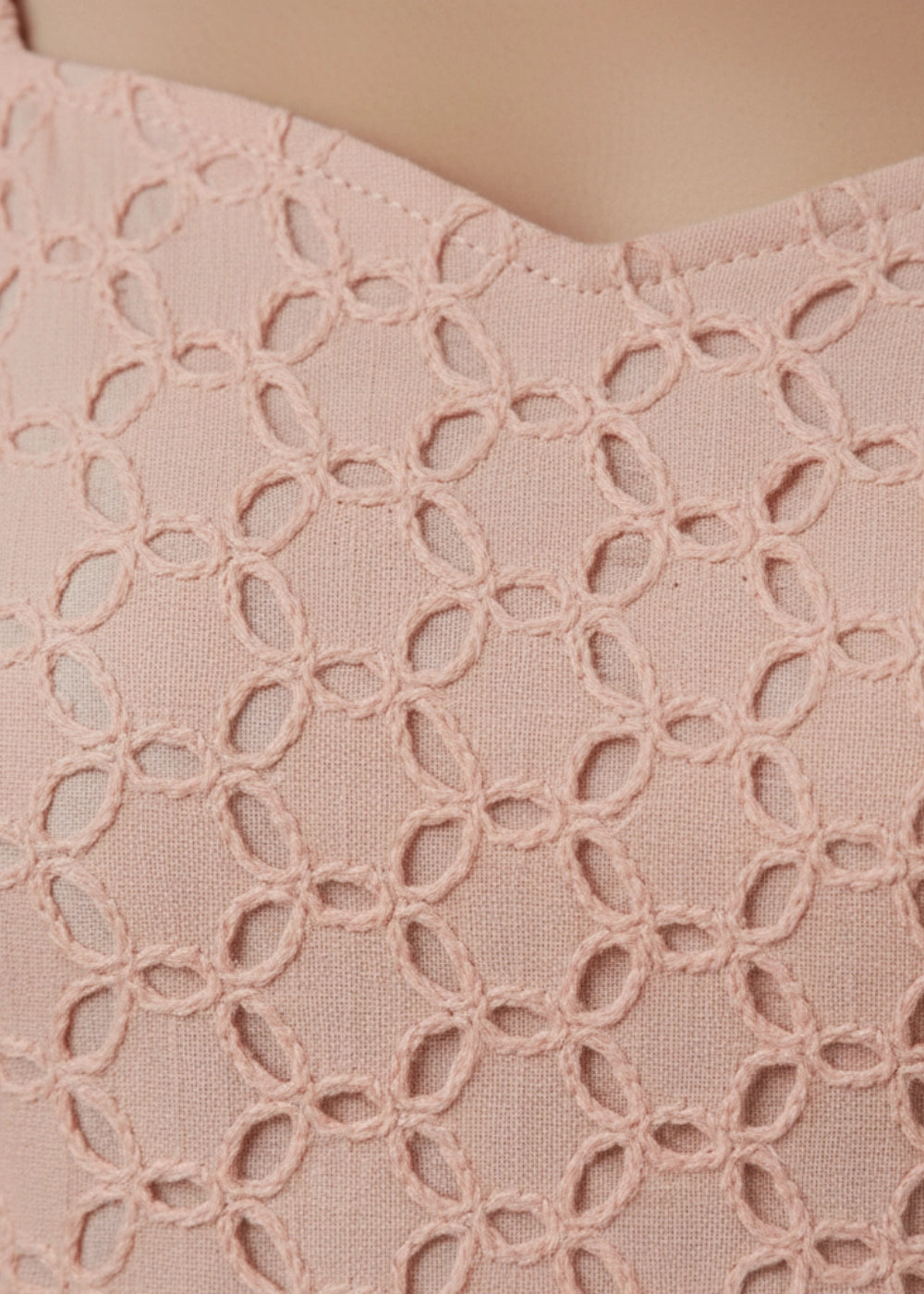 Peach Blossom Lace Dream Blouse