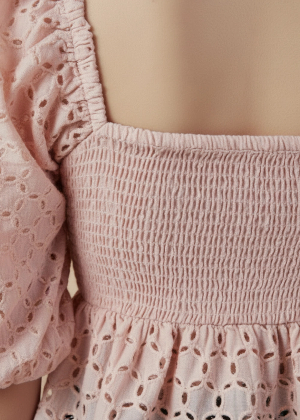 Peach Blossom Lace Dream Blouse