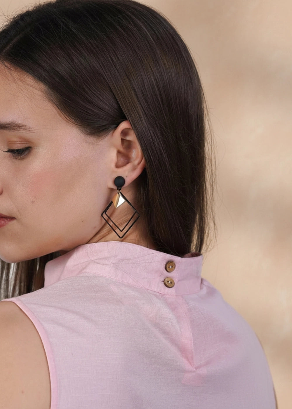 Peach Blossom Breeze Sleeveless Top