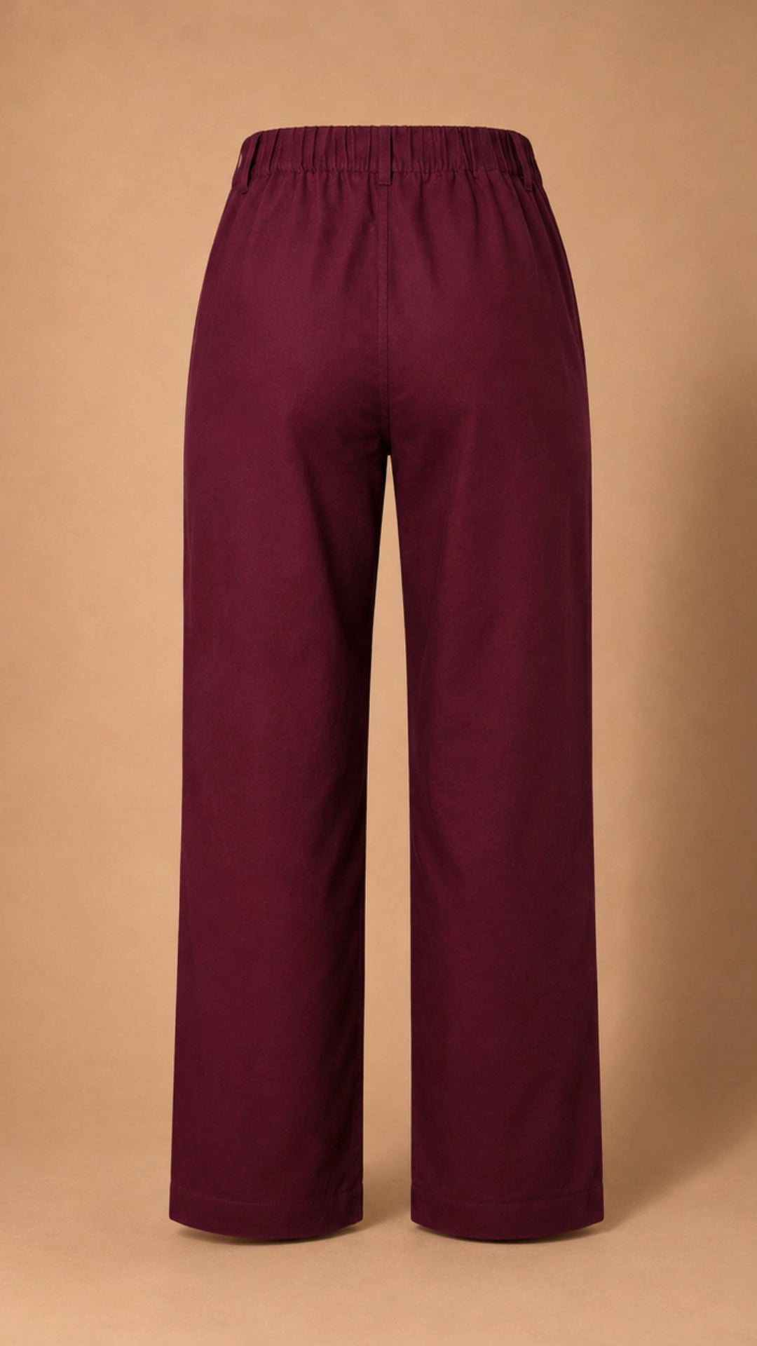 Black Rose Print Linen Trousers for Women India — Wide Leg | Karee Women Karee